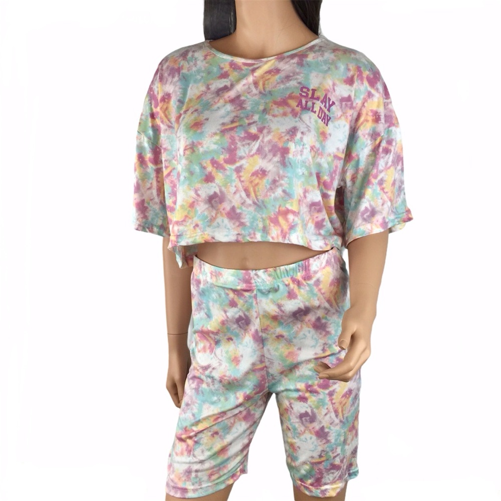 Lay Z Chic Slay All Day Pajama Set Size L